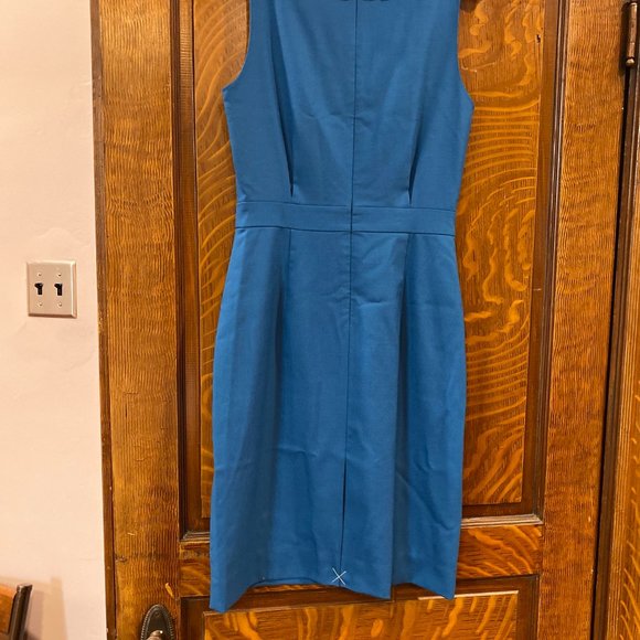 J. Crew Suiting Blue Dress - Picture 4 of 7